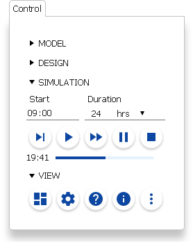 Simulation control